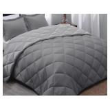 King-Size Gray Comforter