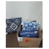 Four Decorative Pillows