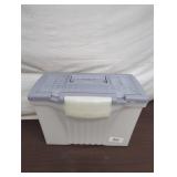 Storex Portable File Box