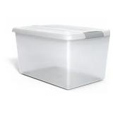 61 Qt. Clear Storage Bin