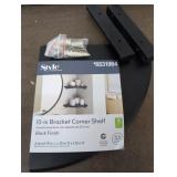 10-Inch Corner Shelf Kit