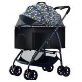 2-in-1 Detachable Pet Stroller