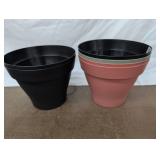 (6) Flower Pots