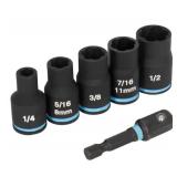 6-Piece Spyder Socket Set