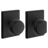 Sora Matte Black Door Knob