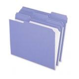 Pendaflex Lavender File Folders
