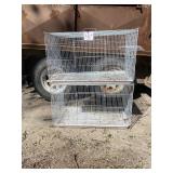 Two 18 inch by 30 inch flight cages