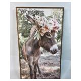 Donkey wall art