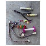 Lot of Bird Toys And Perches