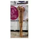 1-Large Hickory Shepherds cane