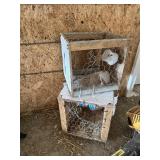 2- Animal transport cages one money