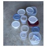 Lot of Clean, Mini Tubberware Bowl feeders