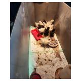 White, paint, black silkies will be 3 weeks