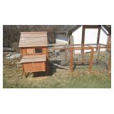 Chicken Coop w/ Little House