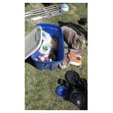 Metal Camping Cookware + Misc Camping Gear + Tent