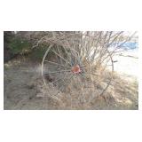 Metal Wagon Wheel 54' + 51' Pipe
