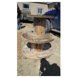 2 Wire Wooden Spools