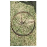 Antique Metal Wheel 26'