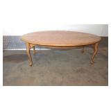 Oval Wooden Coffee table + Misc House Hold