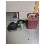 Coleman camping lantern - uses 1 lb propane canisters (not included)