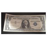 1957 B  USA $1 Silver Certificate