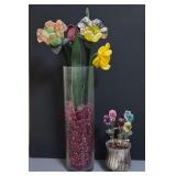 Glass flower collection