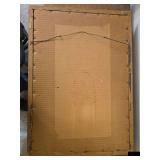 Framed Obernai, France by the artist Charles Pinet.