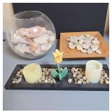 Collection of table centerpieces