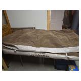 Coleman stacked twin air mattress. Unable to check for inflation