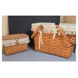 Pair of Longaberger baskets
