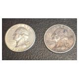 1962  USA  Washington Quarters