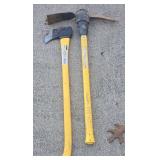 Pittsburgh Fiberglass Axe and Pickaxe