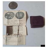 1916 France French Verdun World War I Medal