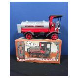 Ertl 1910 Mack Texaco Tanker Die-Cast Metal Bank in box