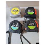 Lot of 25' Tape Measures