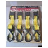 Set of four Haul-Master 6-ft cam tie downs