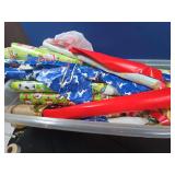 Tote of wrapping paper