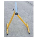 Folding roller stand