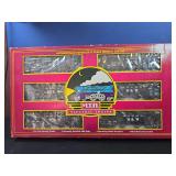 M.T.H Norfolk and Western four Bay Hopper with coal load six-car set