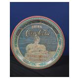 Replica Coca-Cola metal serving tray