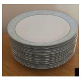 Noritake Lamita 8' plates - 11 pieces