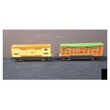 Two Prewar Lionel Train Cars