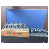 Two sections of bridge