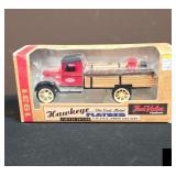 Tru-Value Hawkeye Flatbed Die Cast Bank in box