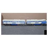 Post War Lionel 2240 Wabash F3 B-unit diesel locomotive