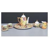 10pc Miniature tea set