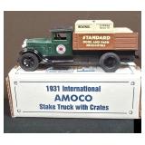 1931 International Amoco Stake Truck with Crates in box