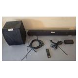 Vizio Sound bar and Subwoofer with remote