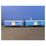 Two Wabash 3434 Box Car