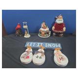 Santa and snowman collection